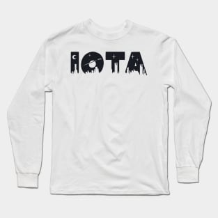 Iota Cityscape Letters Long Sleeve T-Shirt